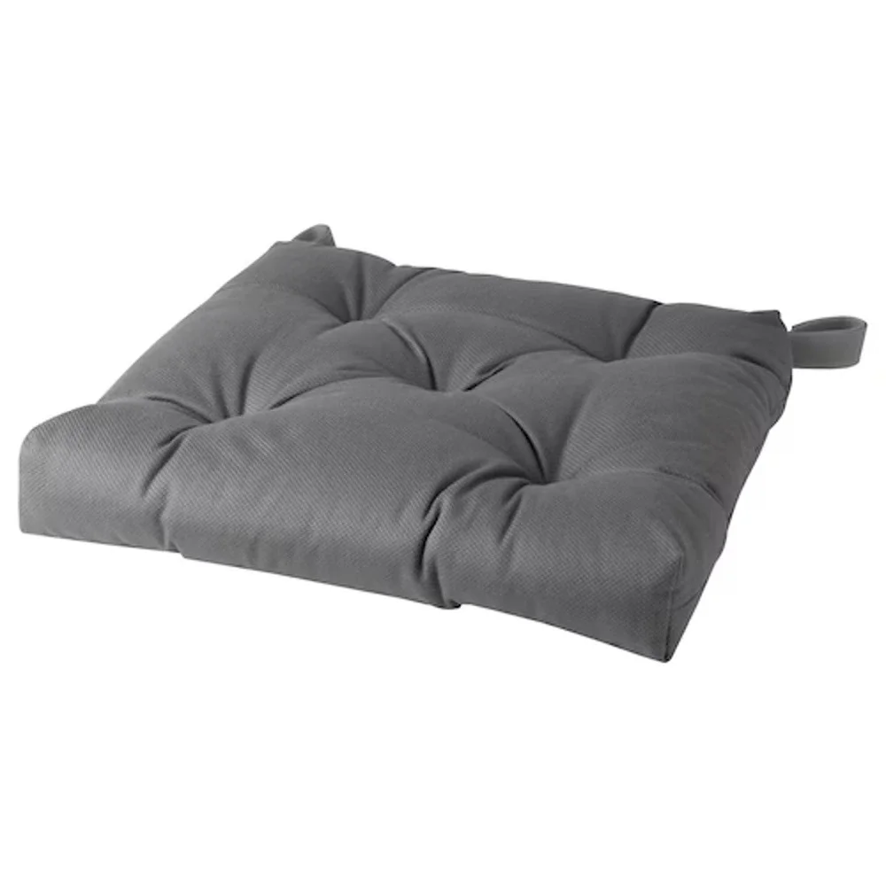 IKEA MALINDA Chair Pad, Gray, 16¼